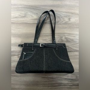 Vintage Denim Mini Shoulder Bag